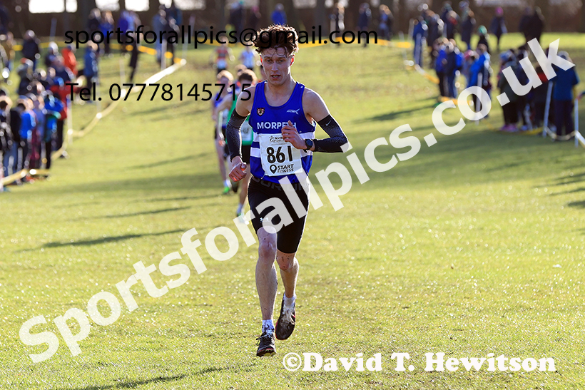 Junior mens 2025 Northern Cross Country Champs, Tatton Park, Knutsford, Cheshire. Photo: David T. Hewitson/Sports for All Pics
